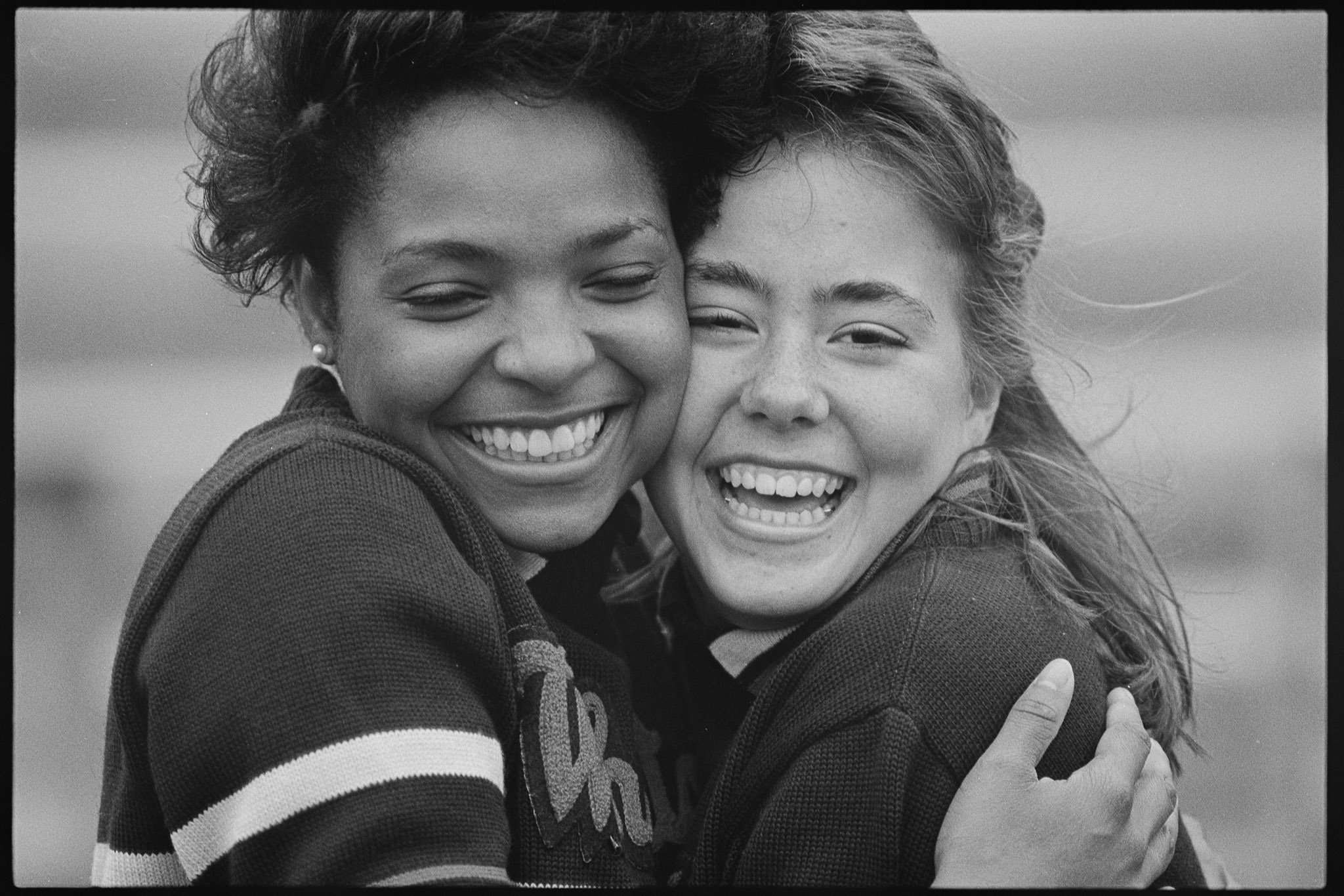 Cheerleaders at Football vs North Park (30-9), October 17, 1987