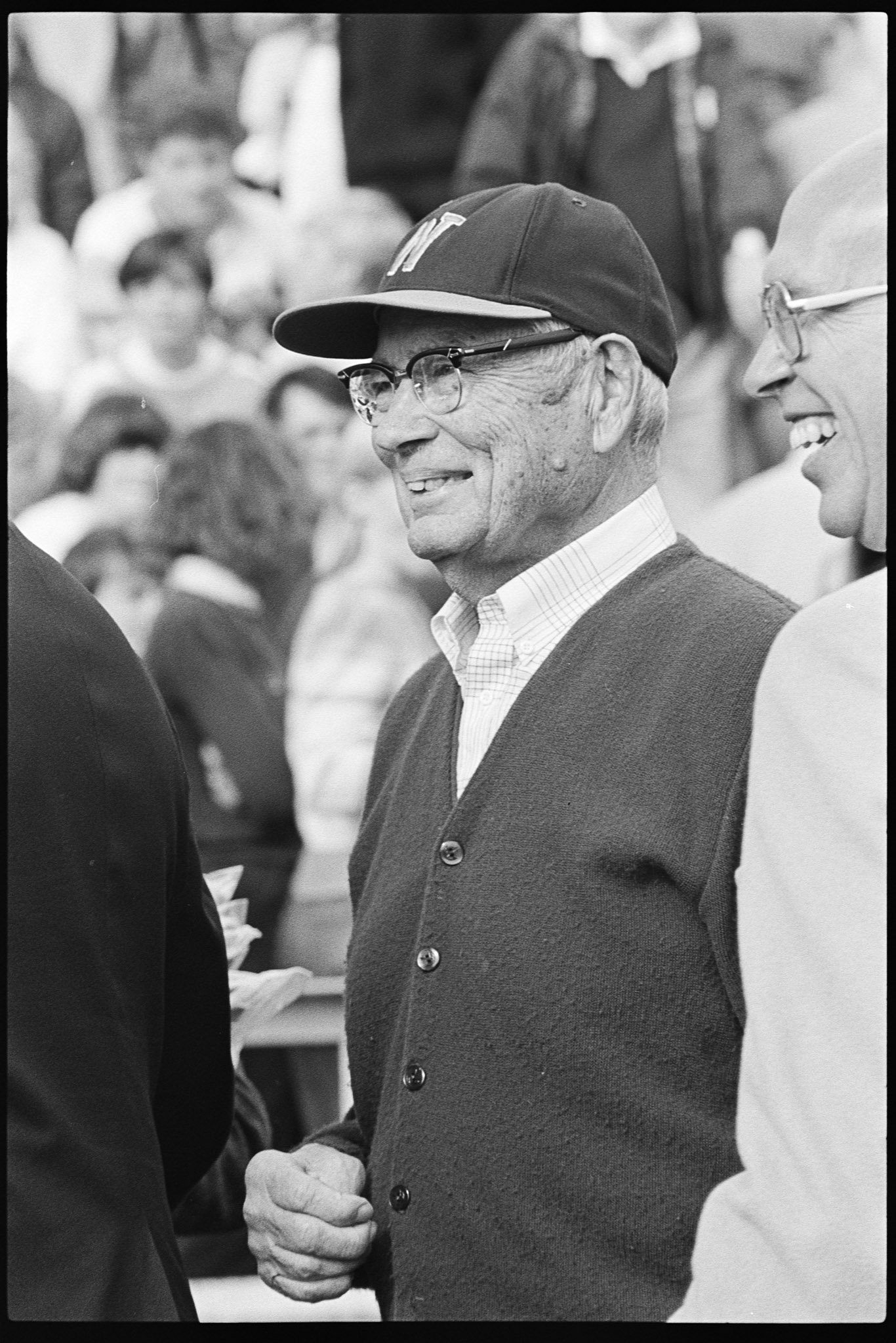 Ed Coray '23 at Homecoming 1986, October 11, 1986