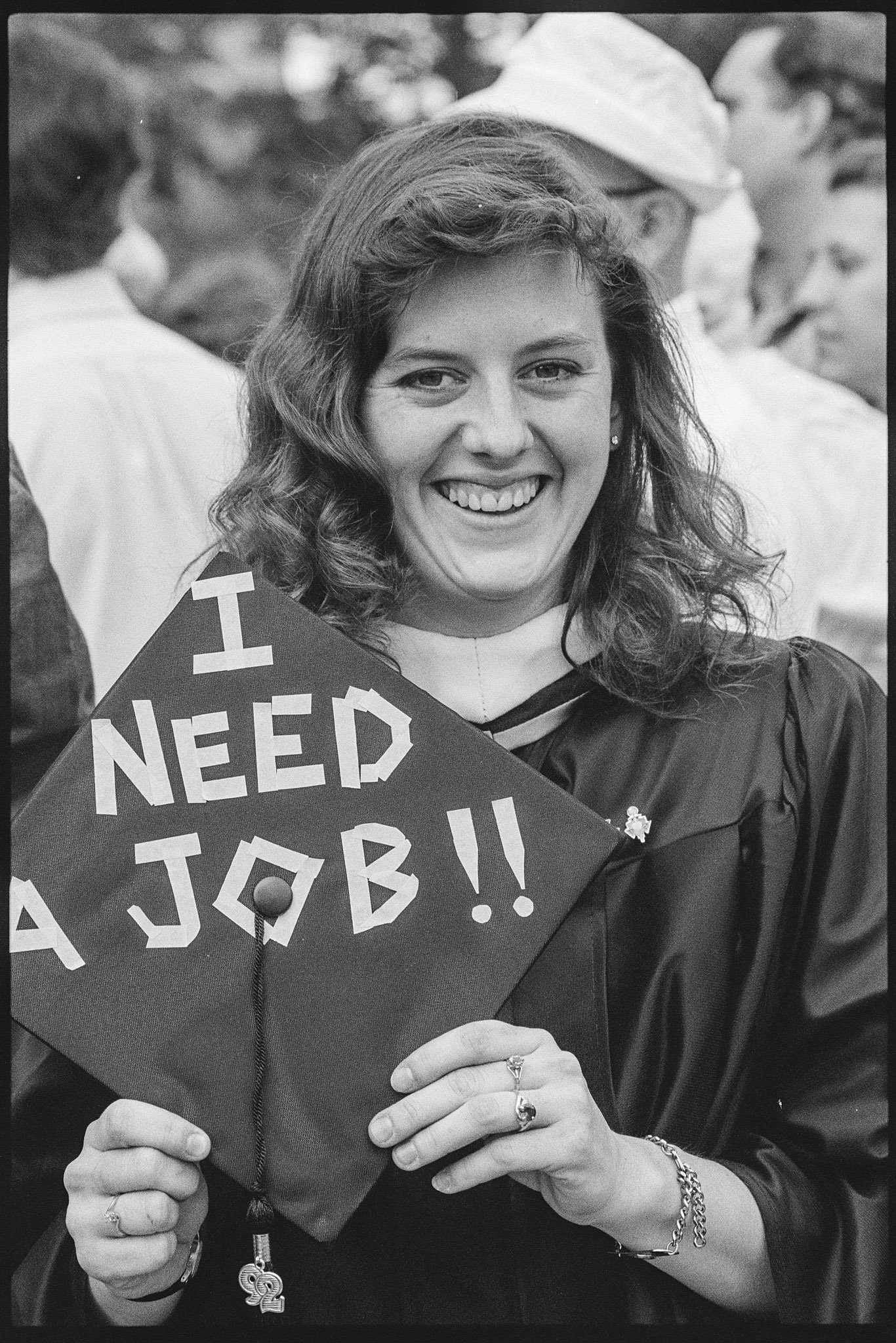 Aasha Blakely '90, MA '92- Graduate School Commencement, May 16, 1992