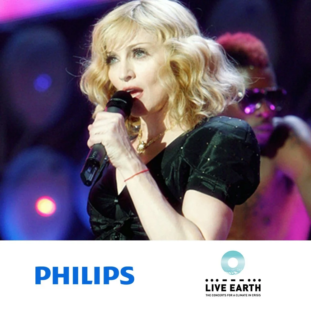 Madonna <br/> PHILIPS, Live Earth Benefit Concert