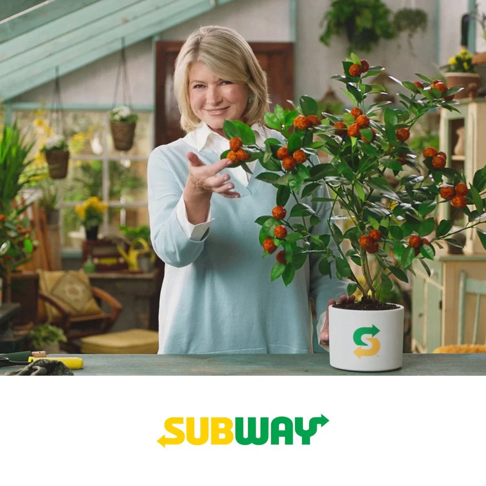 Martha Stewart <br/> SUBWAY