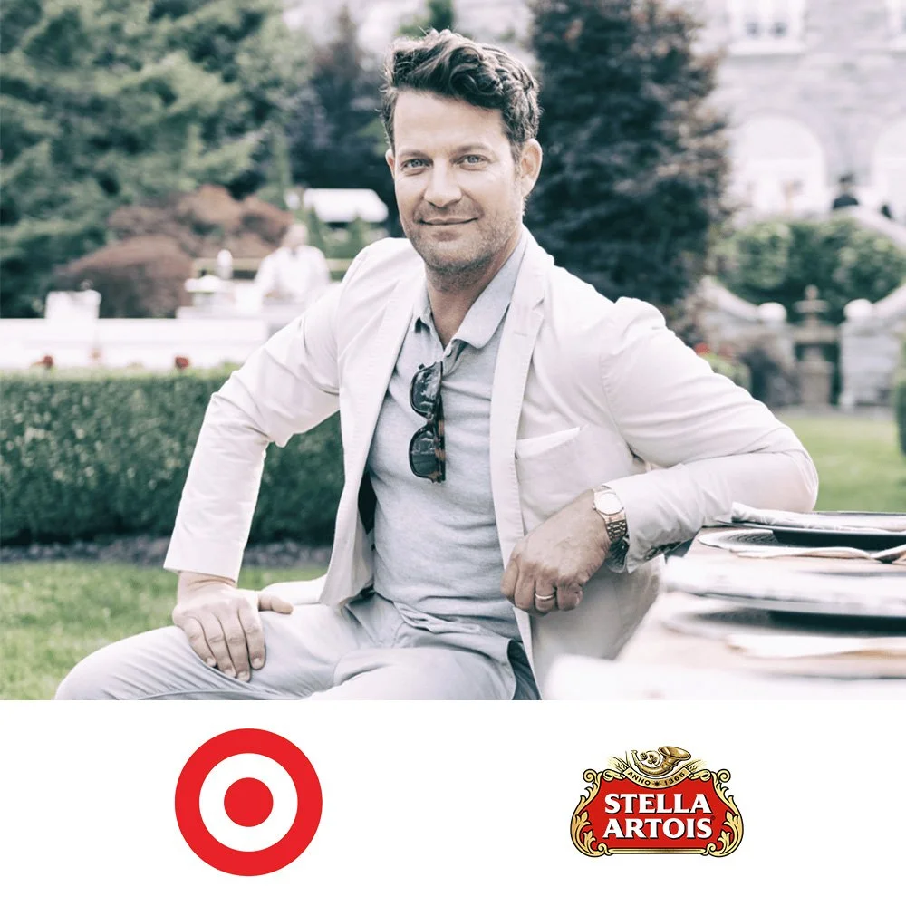 Nate Berkus <br/> Target; Stella Artois