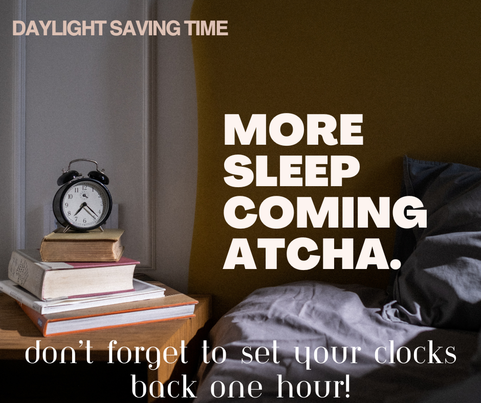 Daylight Savings - Fall Back