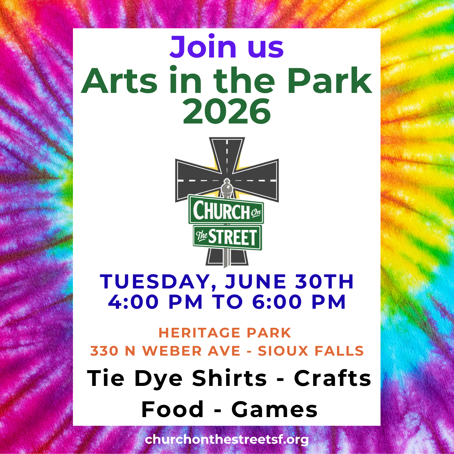 Arts in the Park 2026