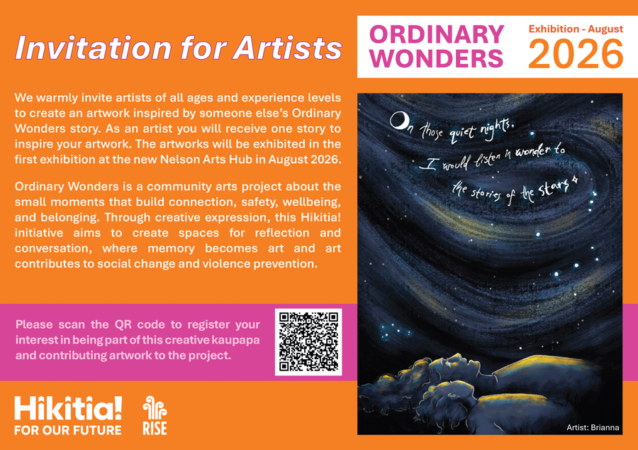 Ordinary Wonders Project – Share Memories and Register as an Artist&nbsp;
