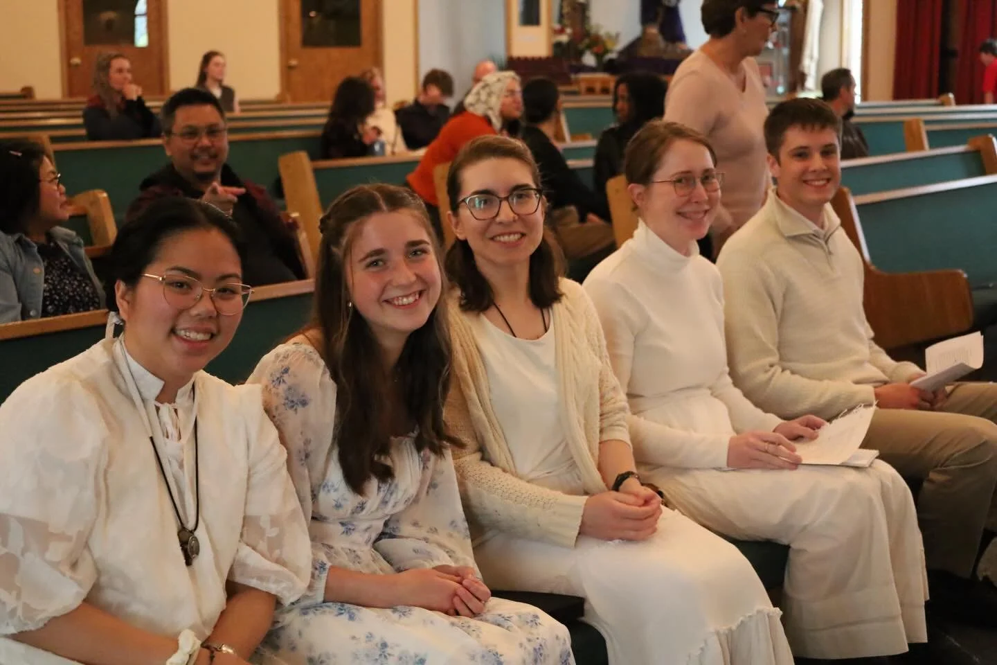 The commissioning Mass celebrated by Bishop William McGrattan for our Sabbatical year companions, people who for the past nine months have been living with our community, studying the Bible and discerning God&rsquo;s will for their lives. 

Andrea, t