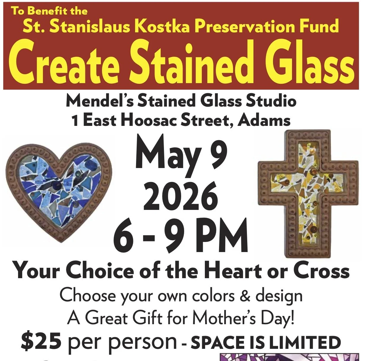 St. Stans Fundraiser ad