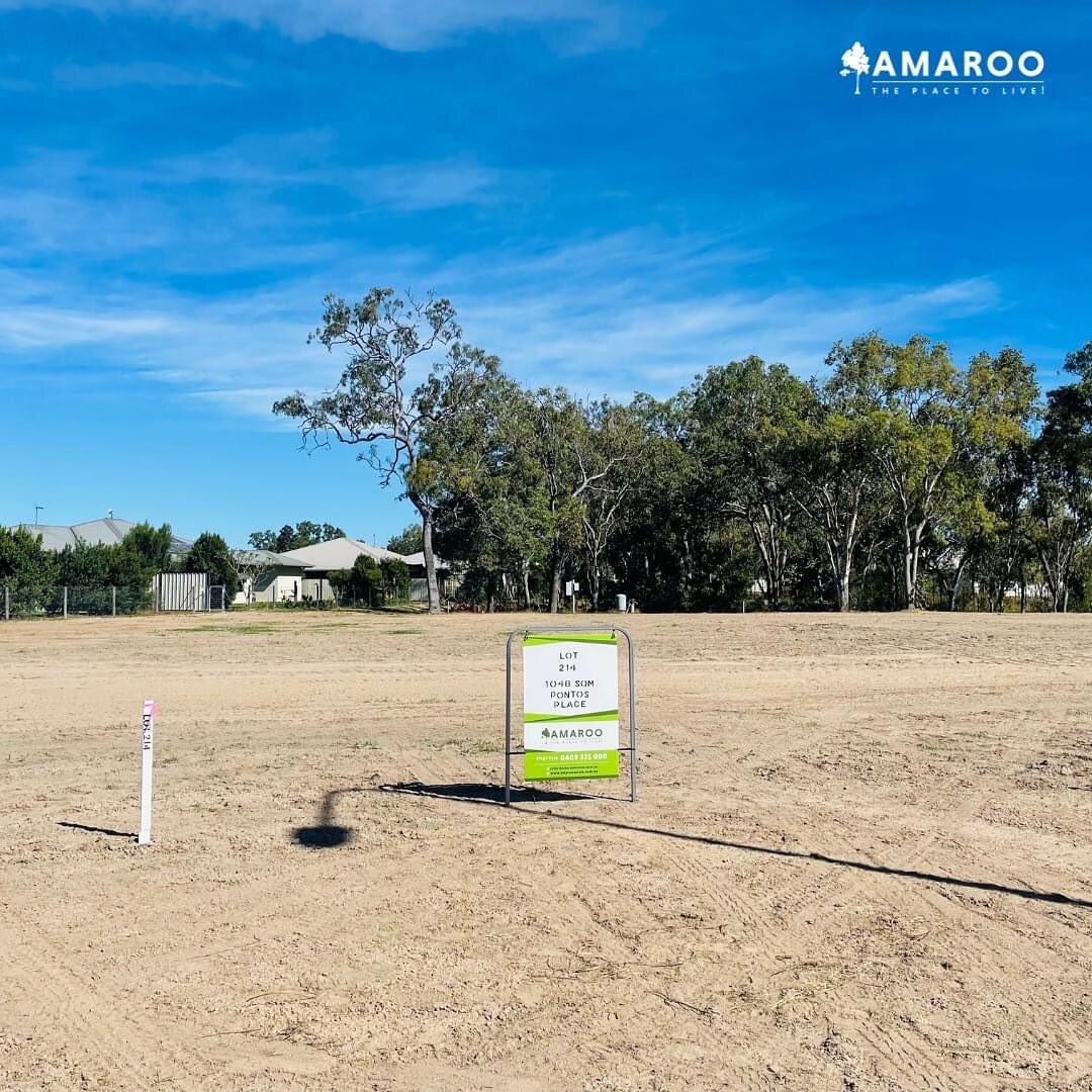 Are you looking to make your next move?

Amaroo Estate offers an amazing opportunity to build your dream home in a relaxed and quiet atmosphere on lot 214 Pontos place (Stage 11) with a breath-taking surrounding of nature and bushland of 1048 sqm. Fe