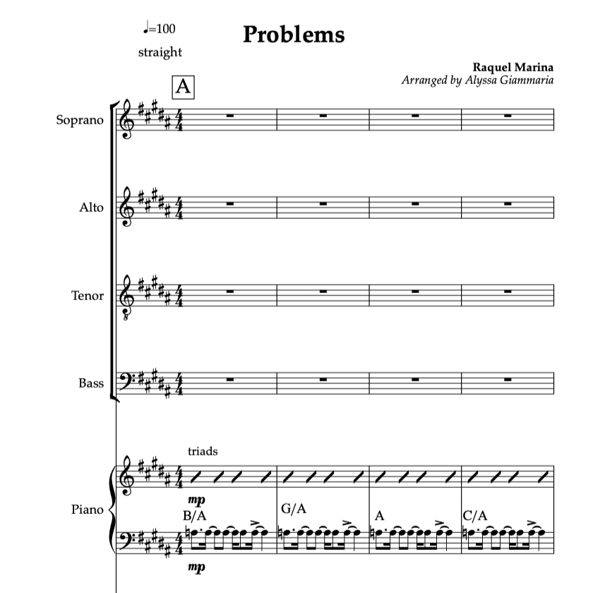 Arrangements for Various Ensembles
