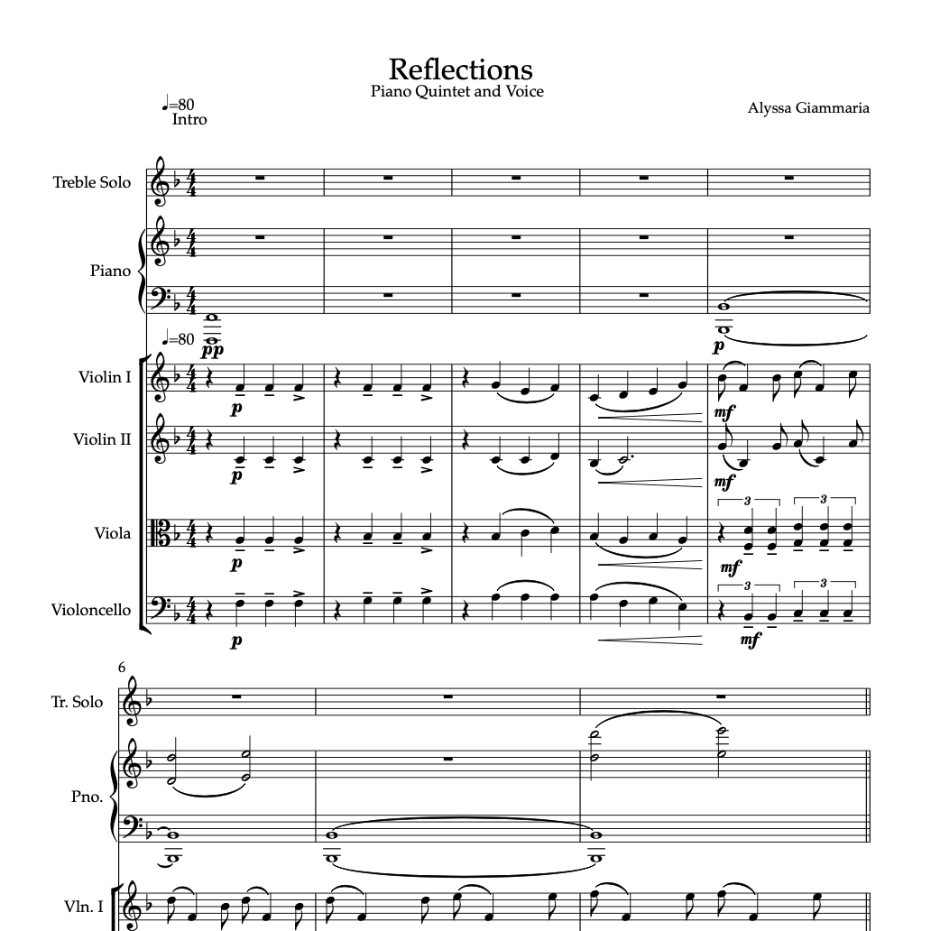 Compositions for String Ensembles