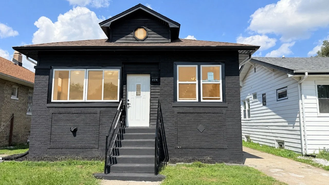Inside the completed 328 156th Place rehab