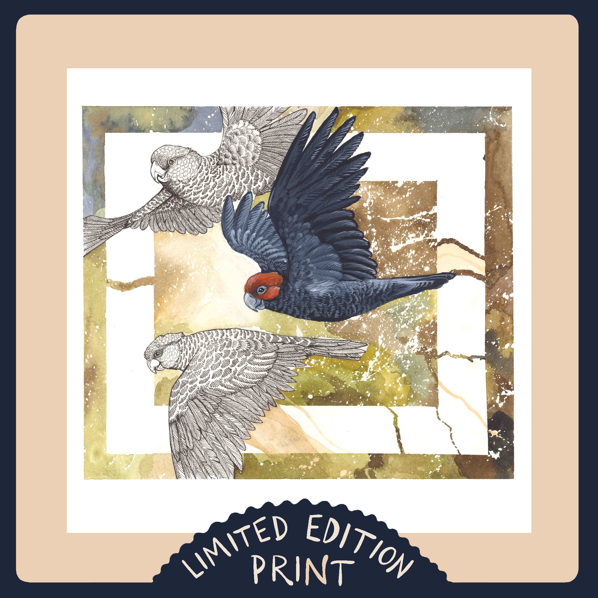 Gang Gang Gang- Limited Edition Print