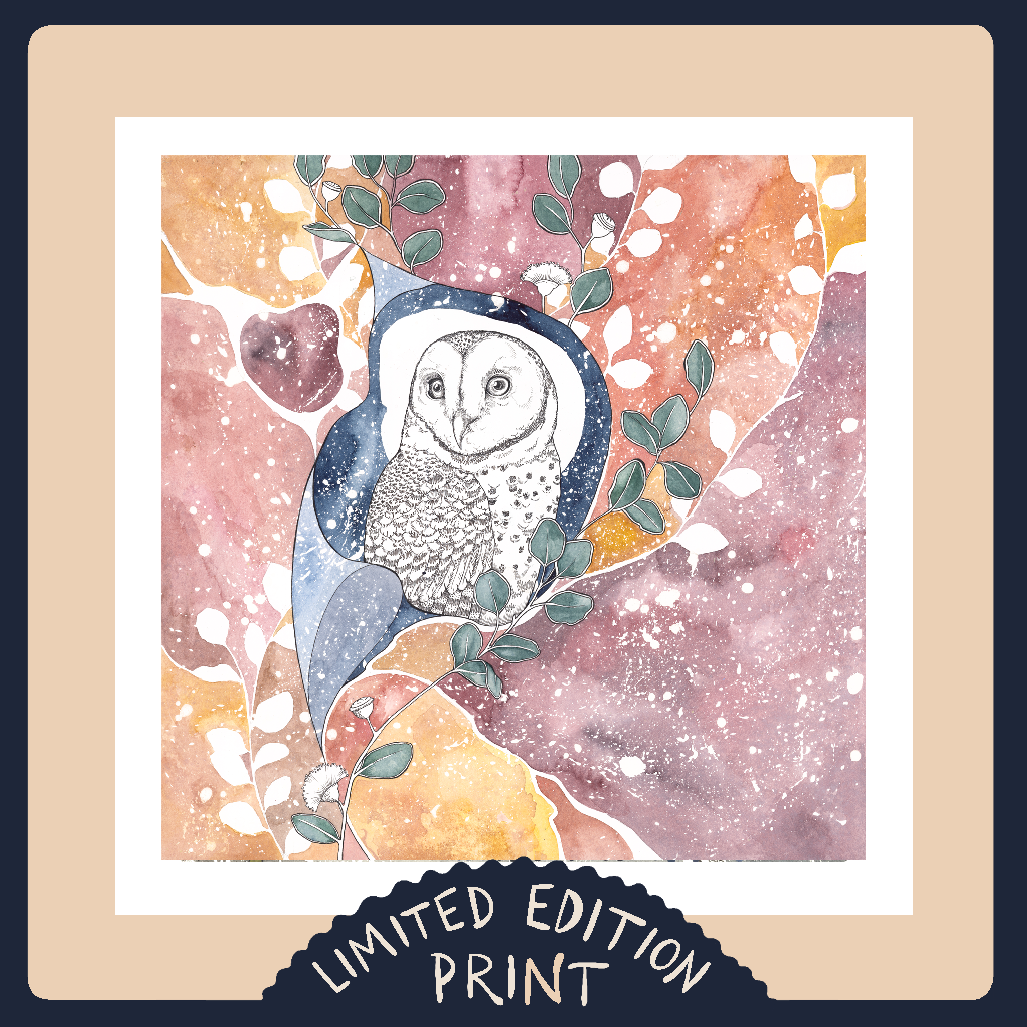 Powerful Owl- Limited Edition Print