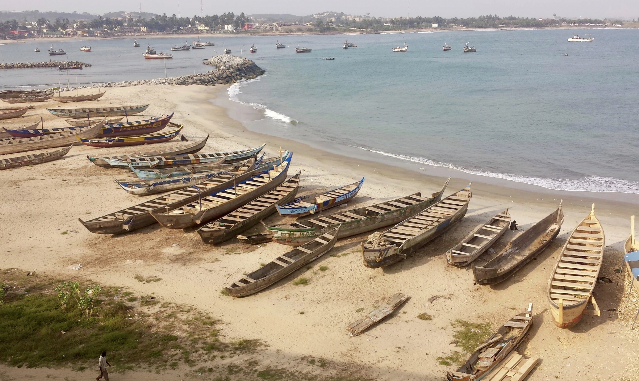  Cape Coast, Ghana near Elmina Castle 