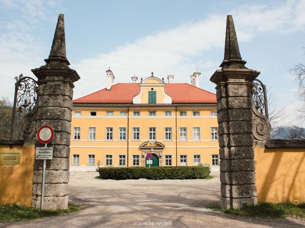 front entry of sound of music house salzburg