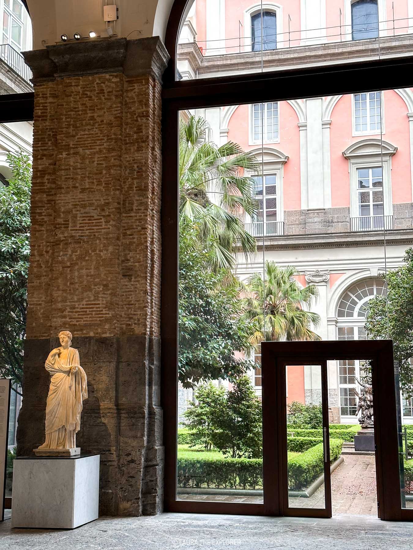 interior of naples archaeological museum