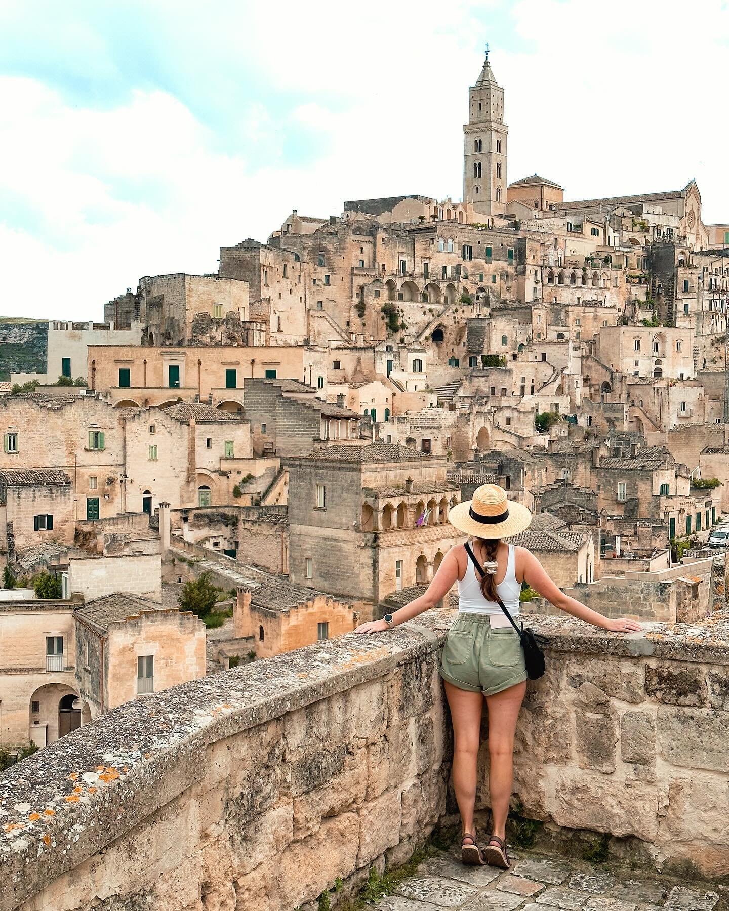 Southern Italy Roadtrip stop one:
📍Matera, Basilicata

Put on the map when it featured in James Bond&rsquo;s No Time To Die, Matera is one of the most fascinating villages in Italy.
The oldest city in the country, and one of the longest continuously