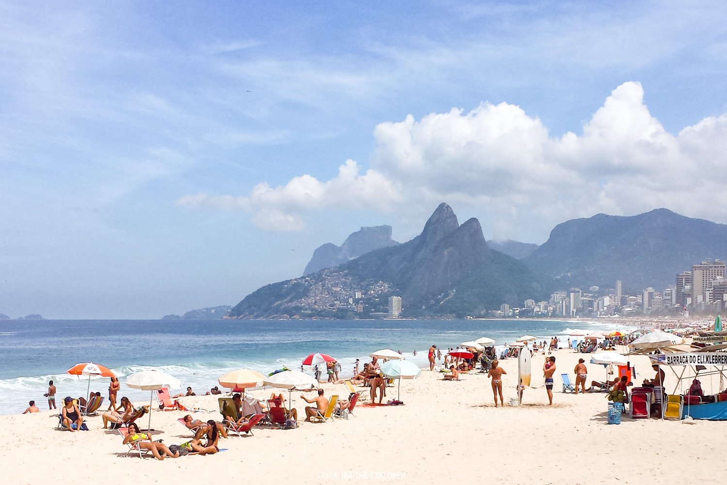 A Walk in Rio de Janeiro Along Copacabana and Ipanema Beaches
