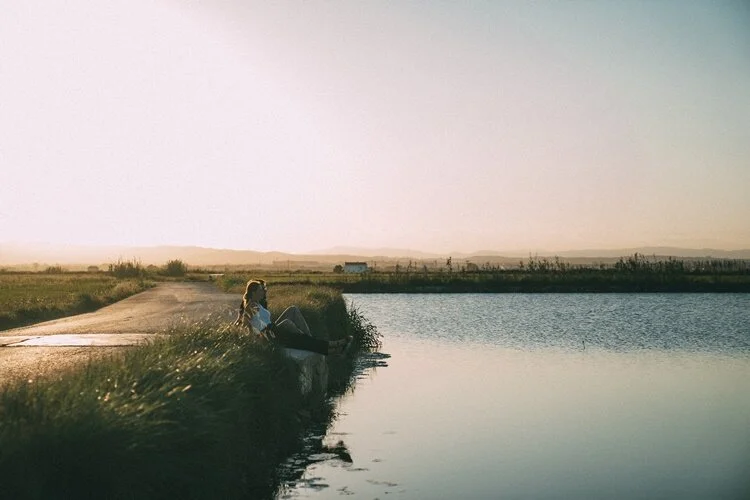 puesta de sol en albufera reportaje de boda valencia