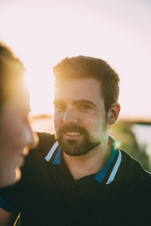 retrato novio atardecer en albufera