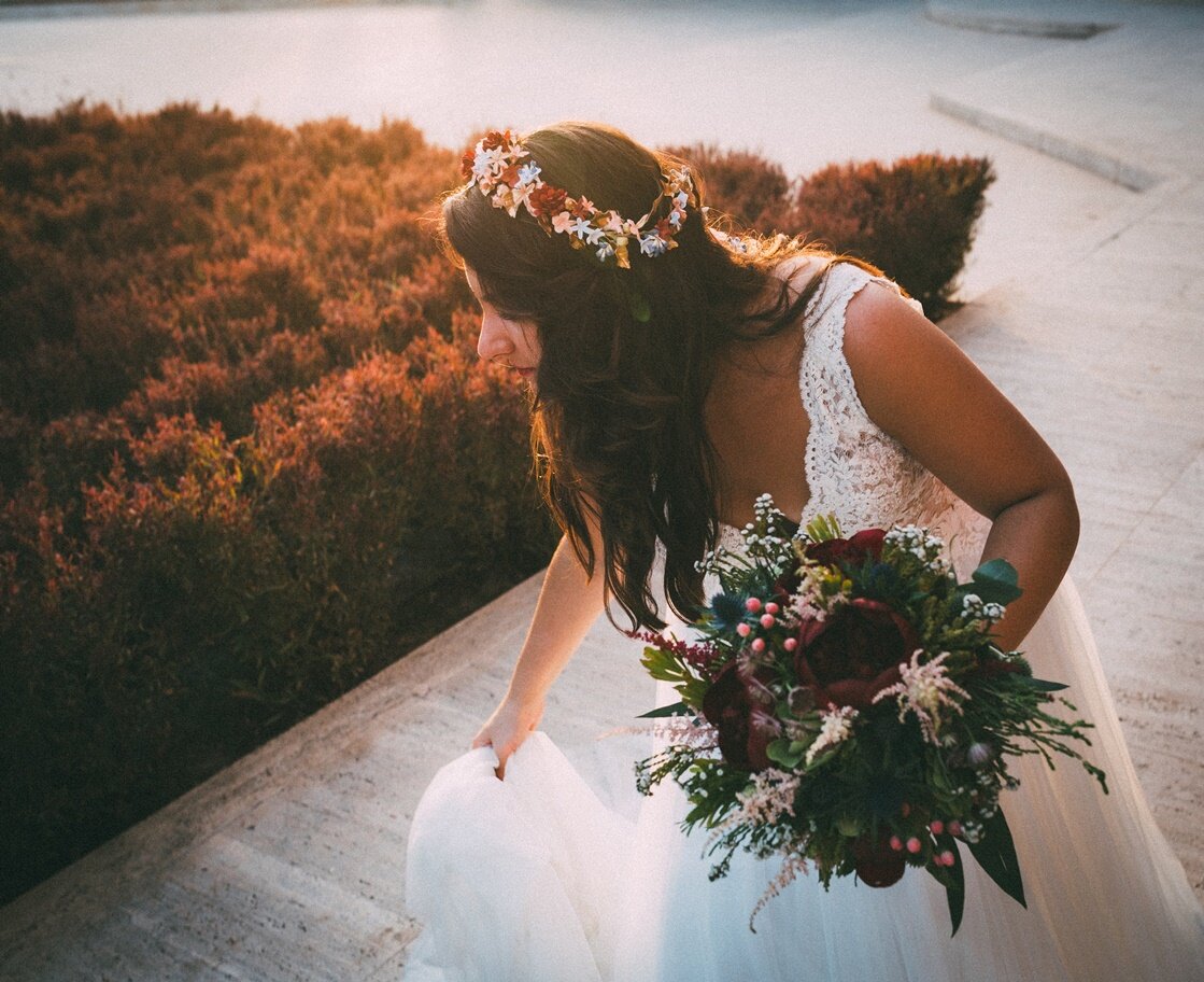 fotografía vestido de novia hort de nal elche