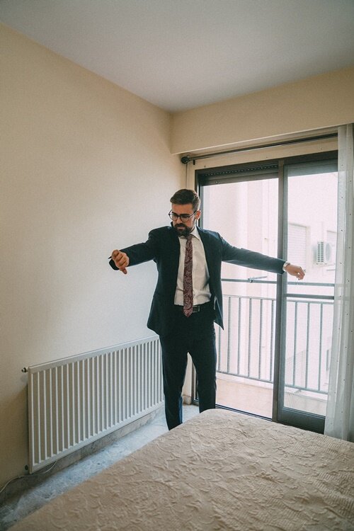 novio preparándose en valencia