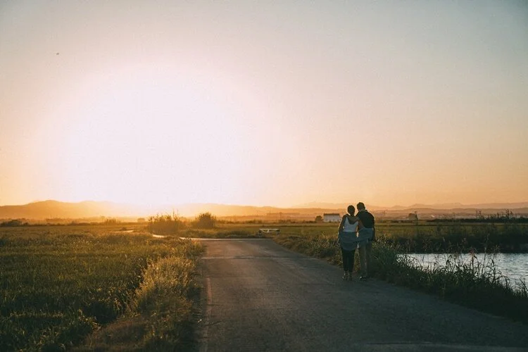 atardecer en la albufera