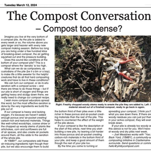 #31- is your pile too dense? Too much density in your compost pile will deplete it of oxygen, thus turning it anaerobic, in other words smelly! 
full article here: https://midlandexpress.com.au/community/2024/03/13/is-your-compost-too-dense/

And, it