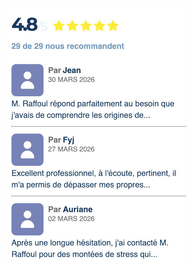 Avis sur Michel Raffoul psychopraticien en analyse transactionnelle