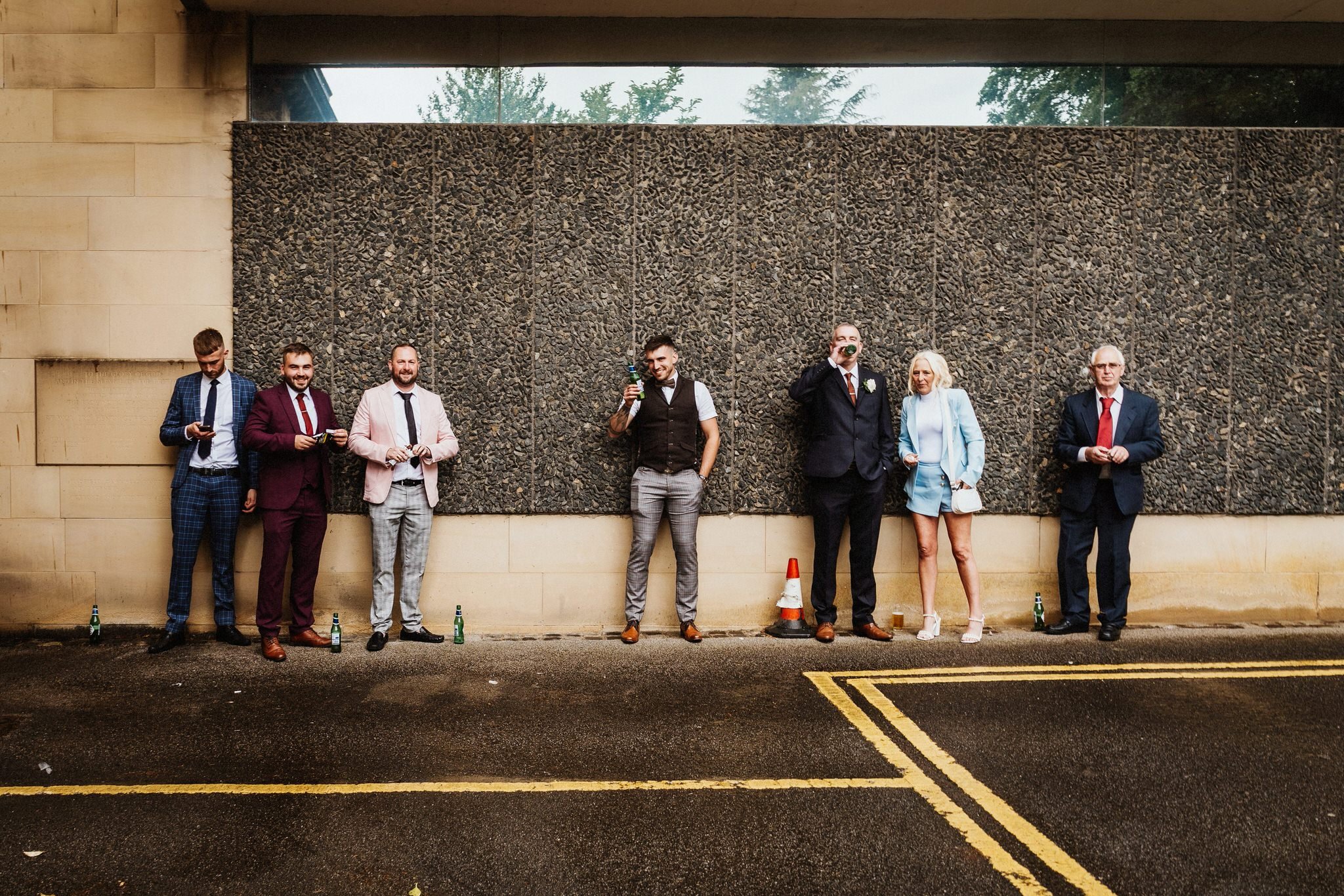 Rain or Shine Fun | Sheffield Alternative Wedding Photographer