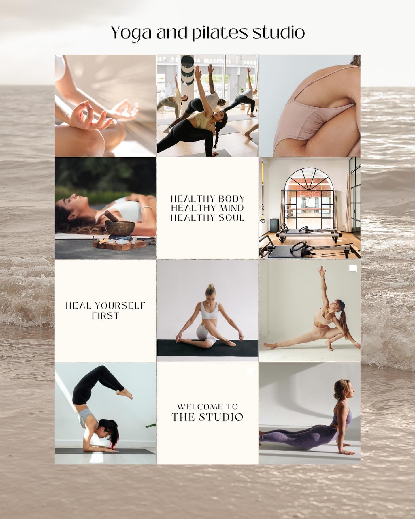 Content ideas for a pilates/yoga studio &darr; 🧘&zwj;♀️

~ show off your studio and its features
~ film day in the life 
~ your top wellbeing tip 
~ the benefits of each type of class you offer
~ meet the team
~ client testimonials 
~ your business 