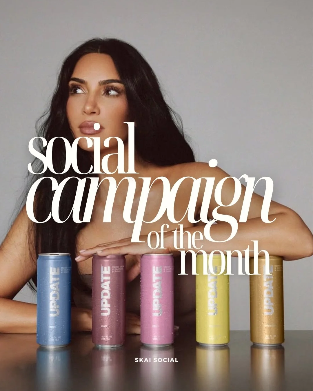 When Kim Kardashian launched UPDATE, it wasn&rsquo;t just another celebrity drink.

It was a positioning masterclass.

Here&rsquo;s why it worked 👇🏼

It didn&rsquo;t scream for attention.
It didn&rsquo;t rely on hype marketing.
It didn&rsquo;t try 