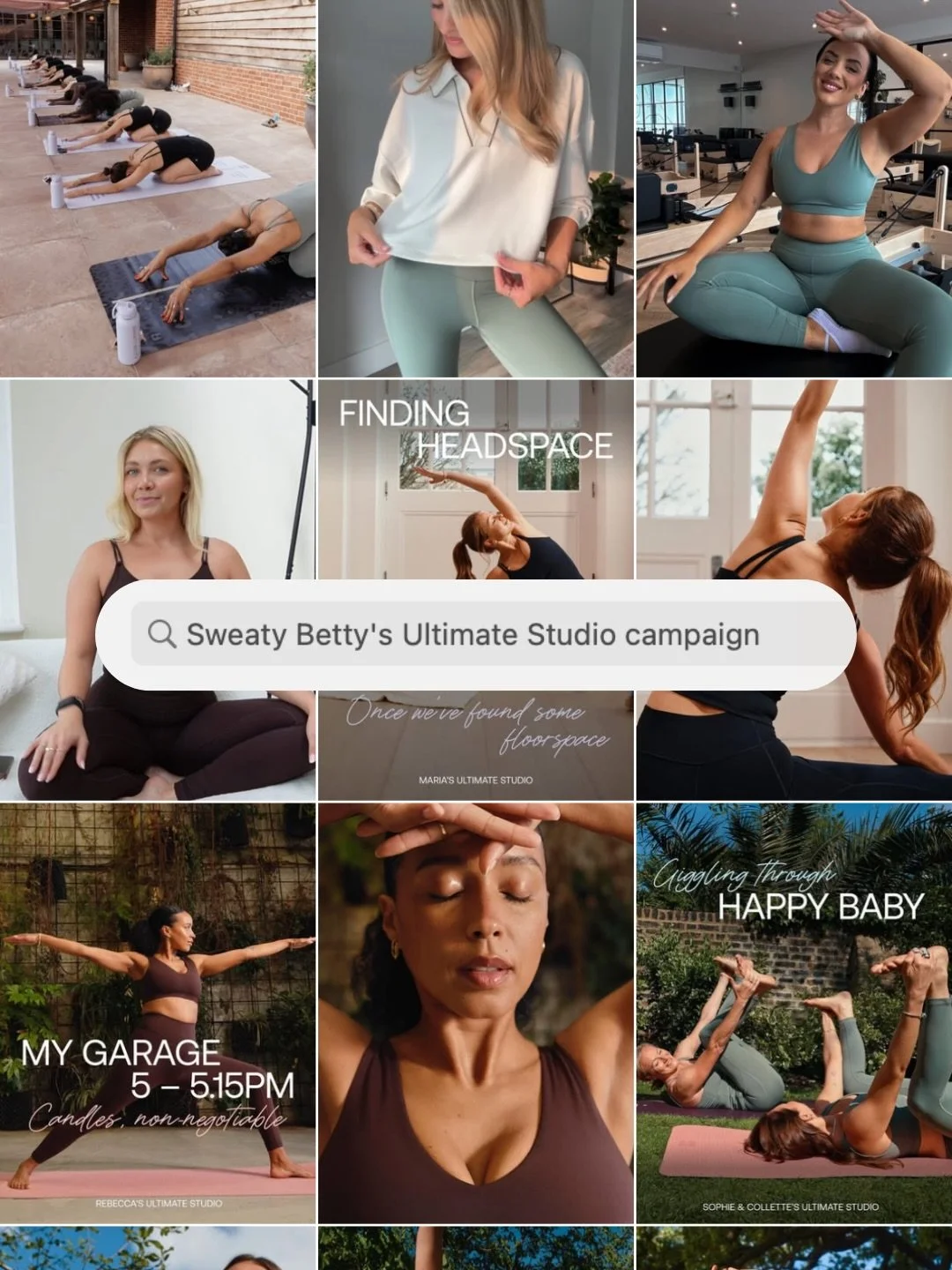 The @sweatybetty Ultimate Studio campaign worked for a reason 🧡

It wasn&rsquo;t about big influencers or one-off posts.
it was built around people who already live the lifestyle.

Real spaces, real routines, real stories, and you can feel that when
