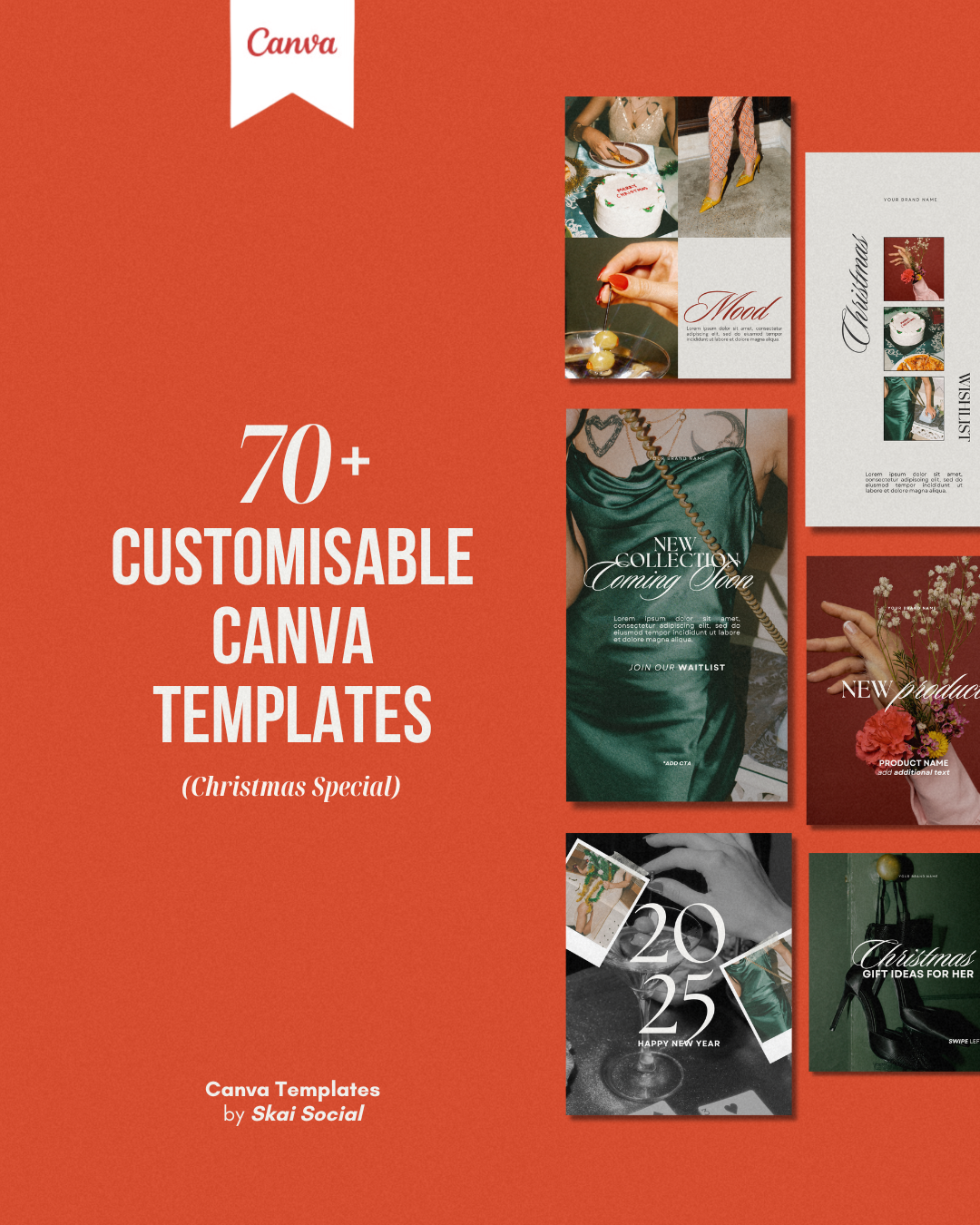 NEW Christmas Special Canva Templates π