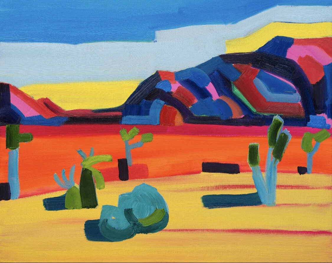 Joshua Tree National Park, 2017Oil on Canvas, 16”x20”