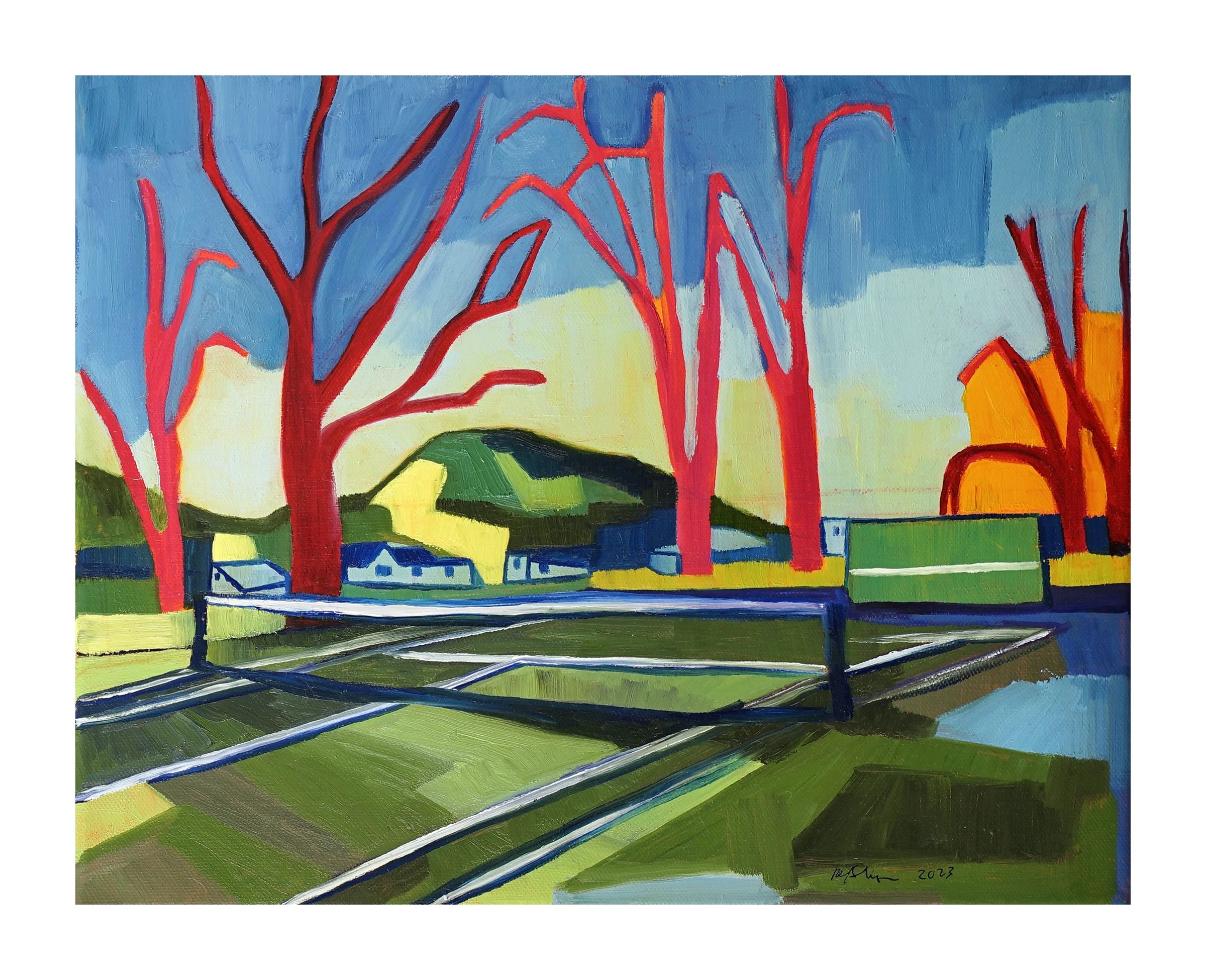 Pink Tree Tennis - 14x11 with 1in white border.jpg