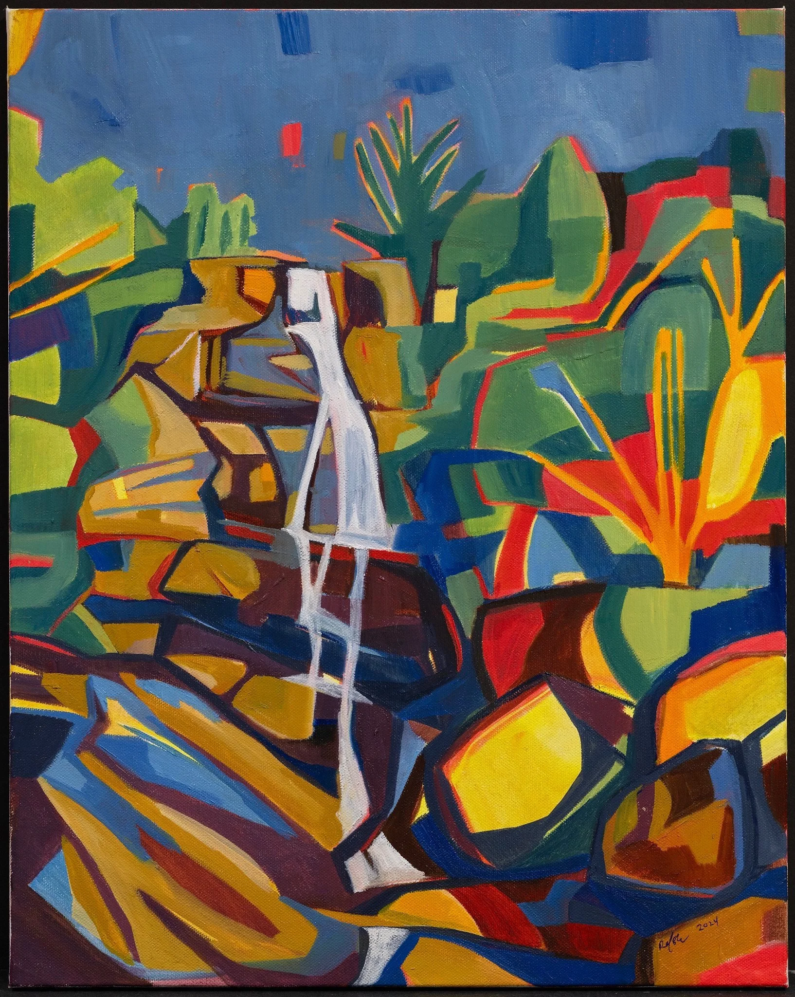 canton, NC waterfall