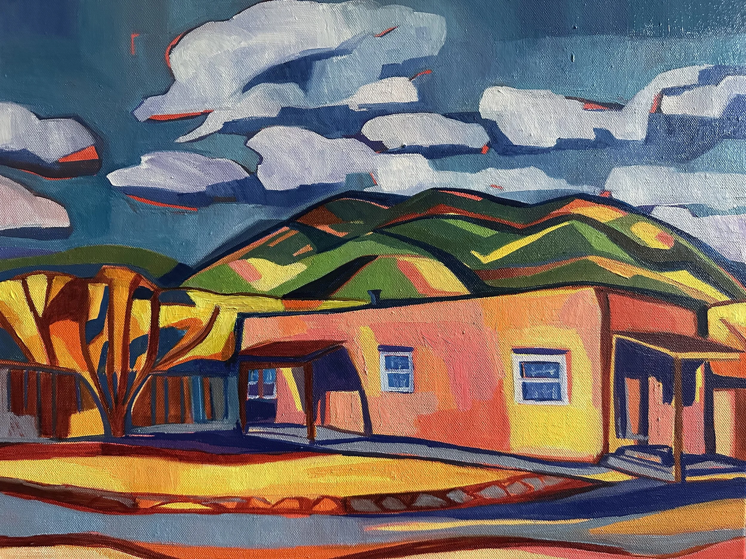 Taos, New Mexico, 11"x14", oil on canvas