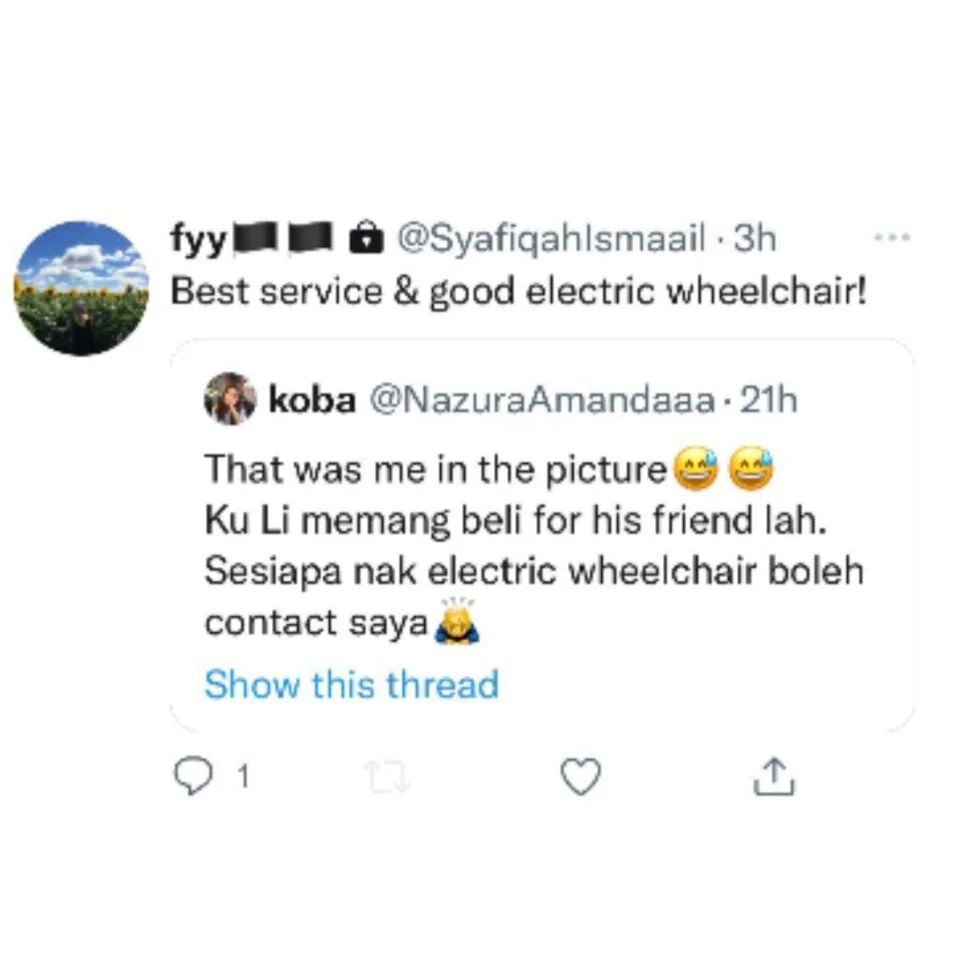 electric wheelchair malaysia