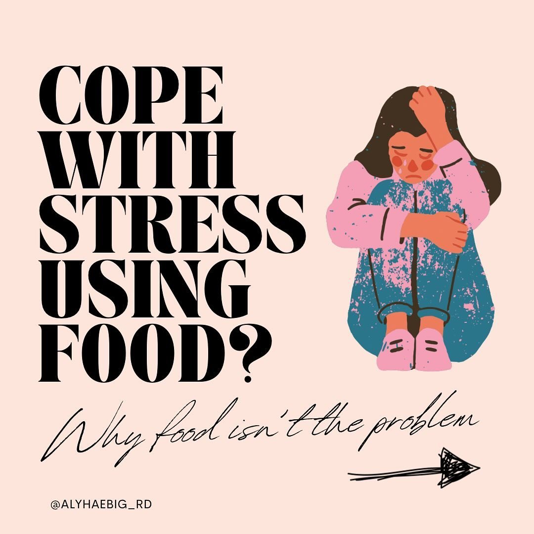 We&rsquo;re taught that food is the problem😞&hellip;but it&rsquo;s so much deeper than that&hellip;🫶🏼 

❤️&zwj;🩹Food is our very first coping mechanism. As babies we are soothed by it, comforted, and calmed. It&rsquo;s our OG coping skill.

❤️&zw