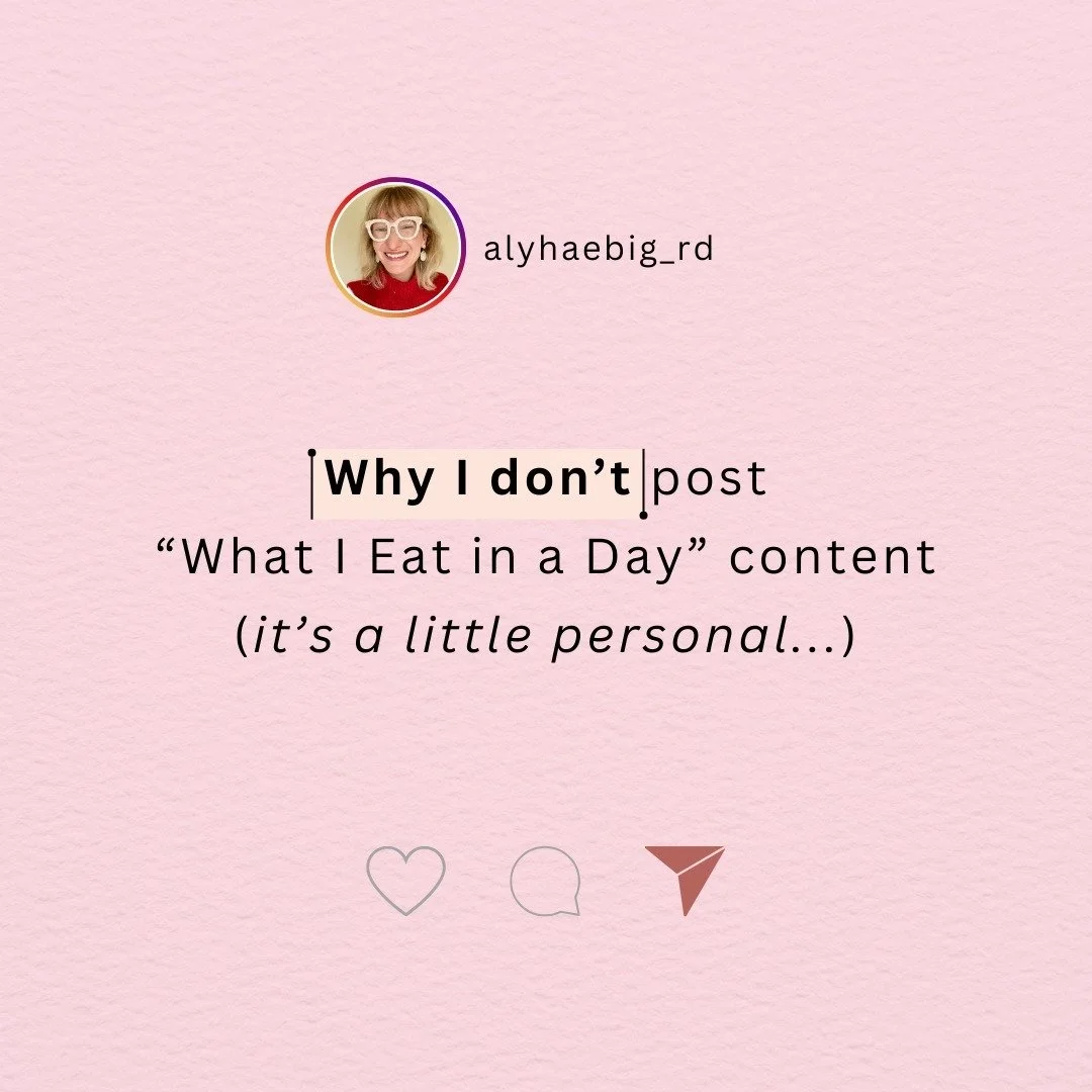 📖Buckle up, it's (semi-personal) storytime! 😅

Being a registered dietitian means always confronting the assumption that I have an answer to the question "What should I eat?" Here's a big reason why my answer will, forever &amp; always, b