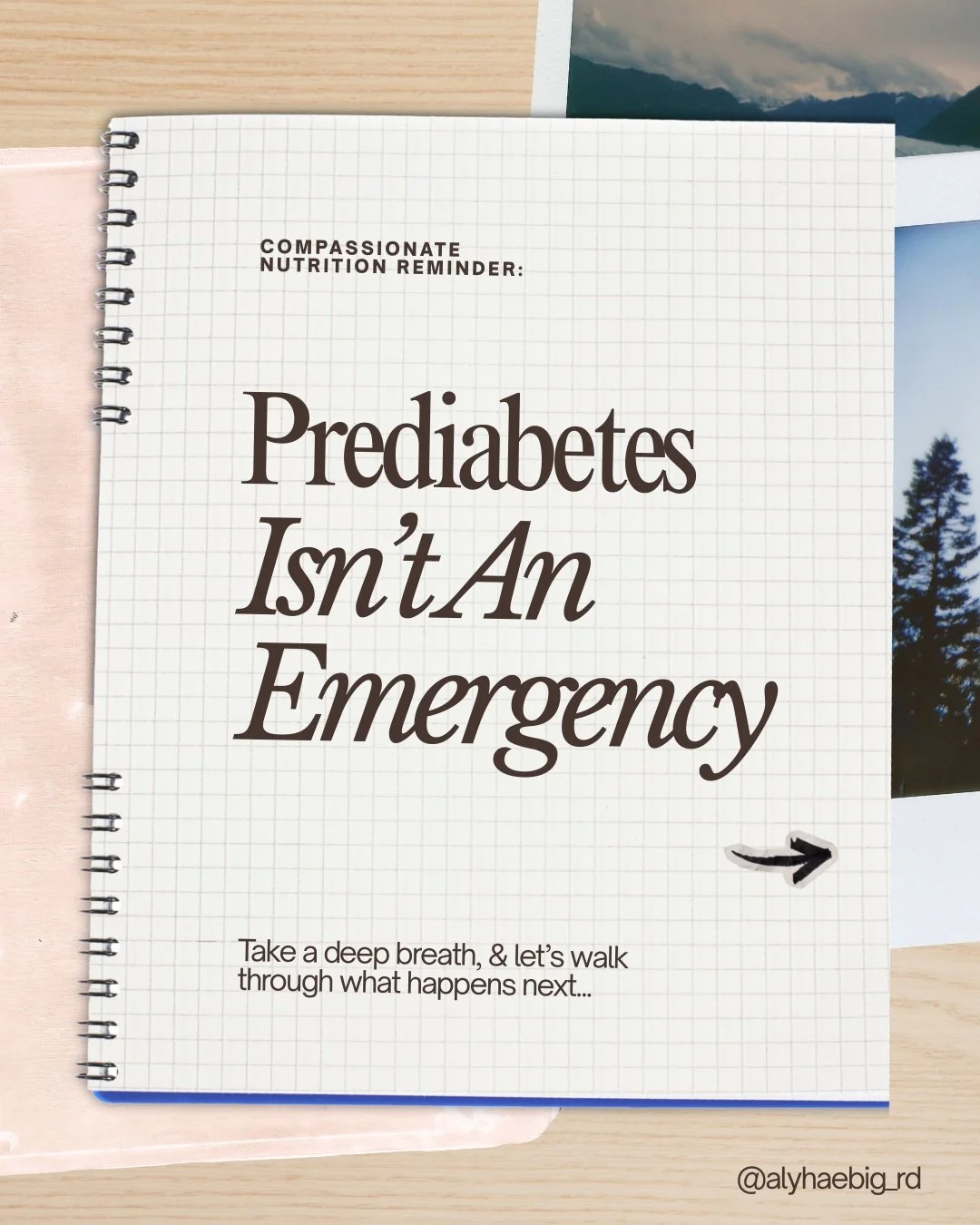 😬Freaking out about your prediabetes?? You're not alone...

Here are 3 steps to get you started:

1. Breathe - Yep. I said it. And you hate it. But breathing matters - a lot! 

2. Give yourself grace - No, you have not "done this to yourself.&q
