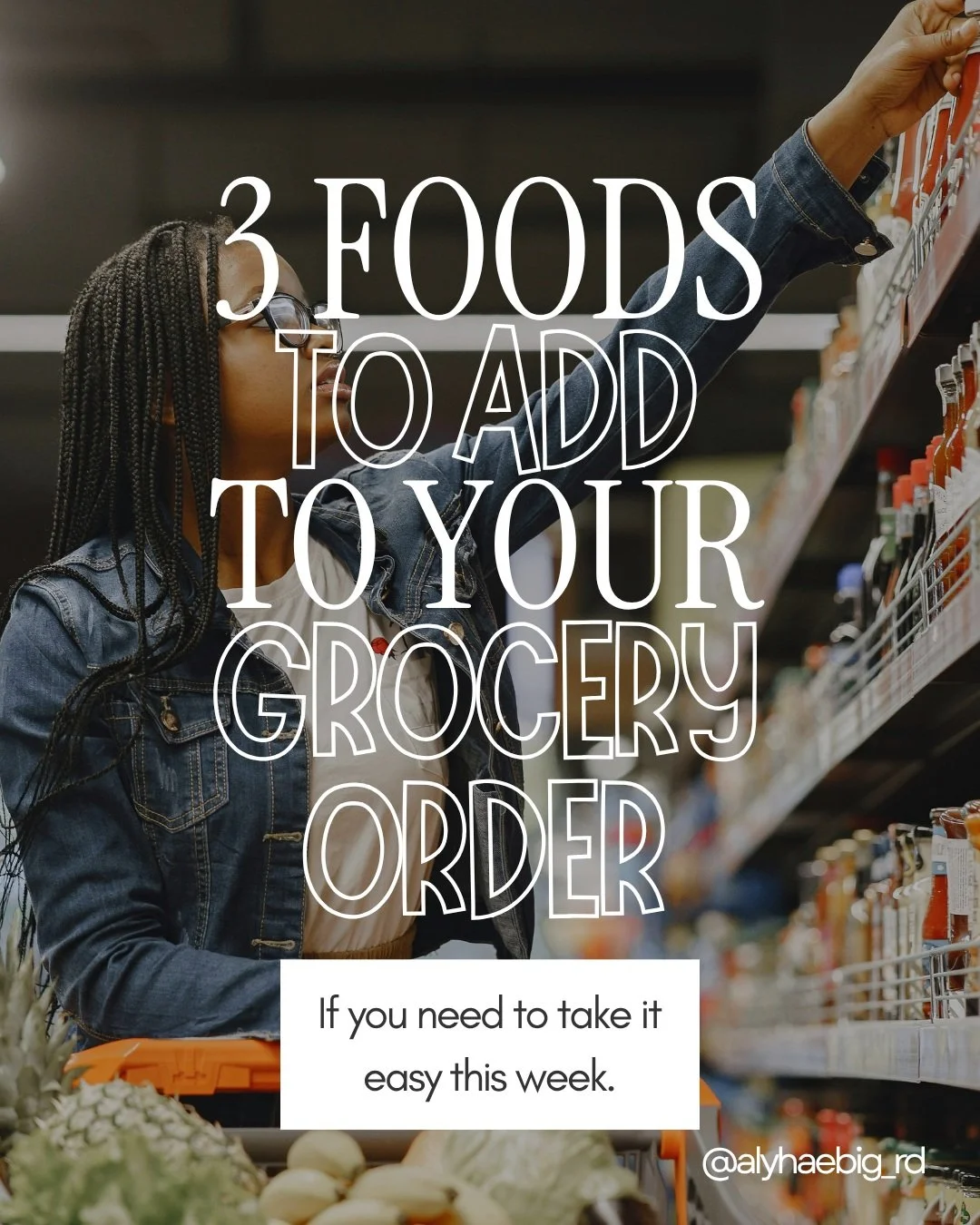 Let's make food a little easier this week, shall we? 😊

If you, like most of my clients, are someone who finds the idea of meal planning or prep daunting, you&rsquo;re not alone. Whether you&rsquo;re concerned about saving money, are short on time, 
