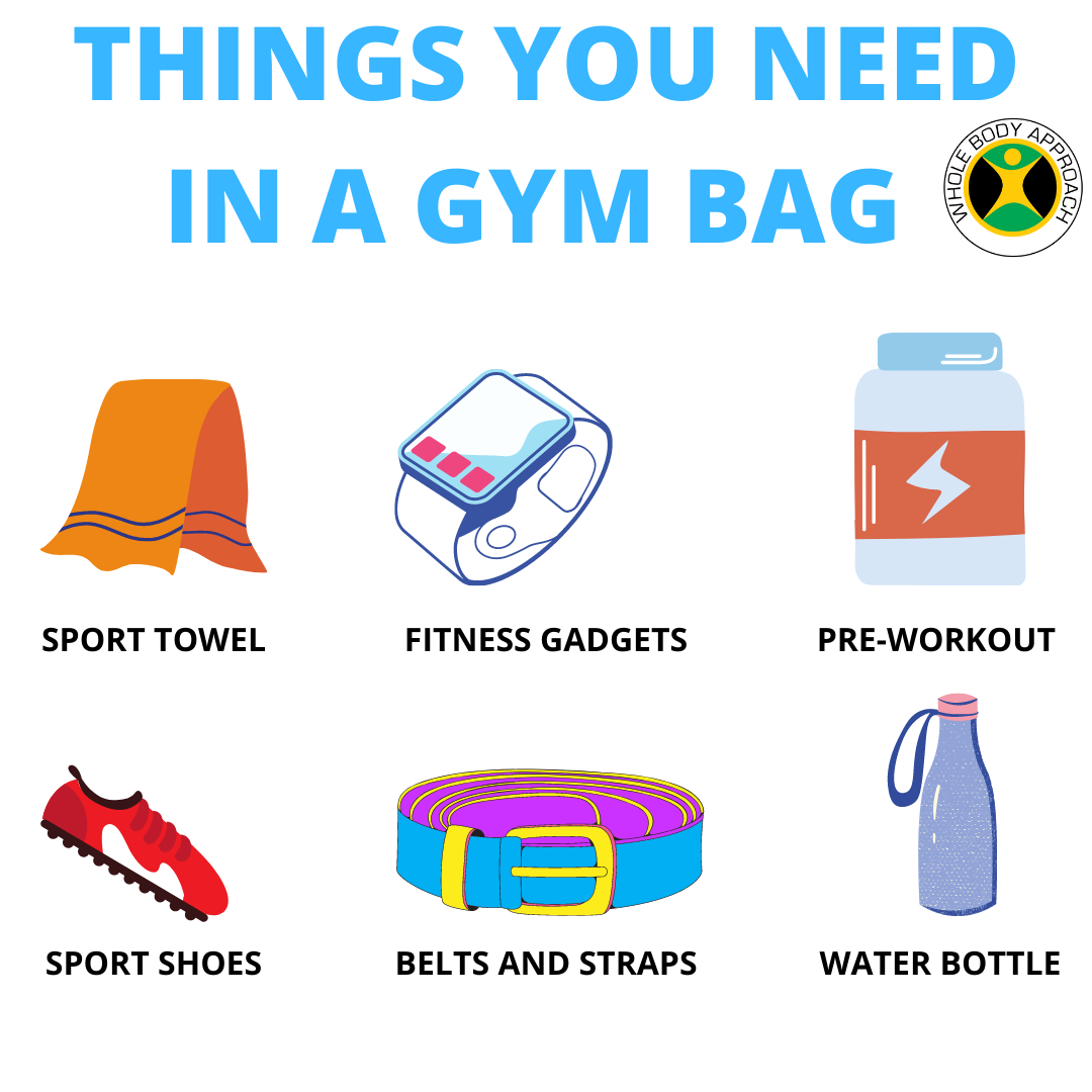 Things you need in a gym bag