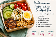 Mediterranean Cottage Cheese Breakfast Box