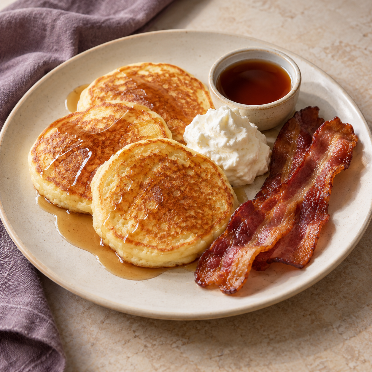 Pancakes & Bacon