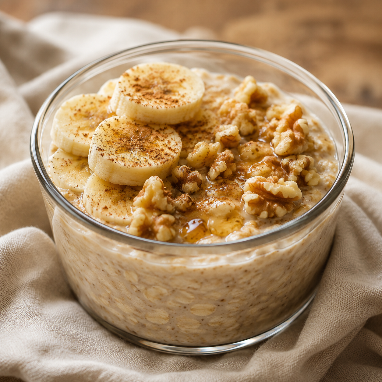 Banana Nut Overnight Oats