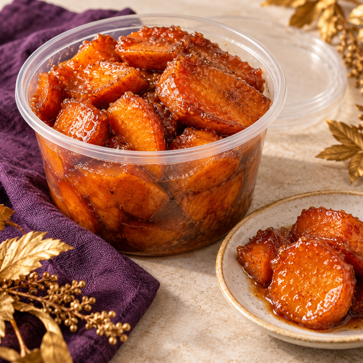 Thanksgiving Candied Sweet Potatoes — 16 oz