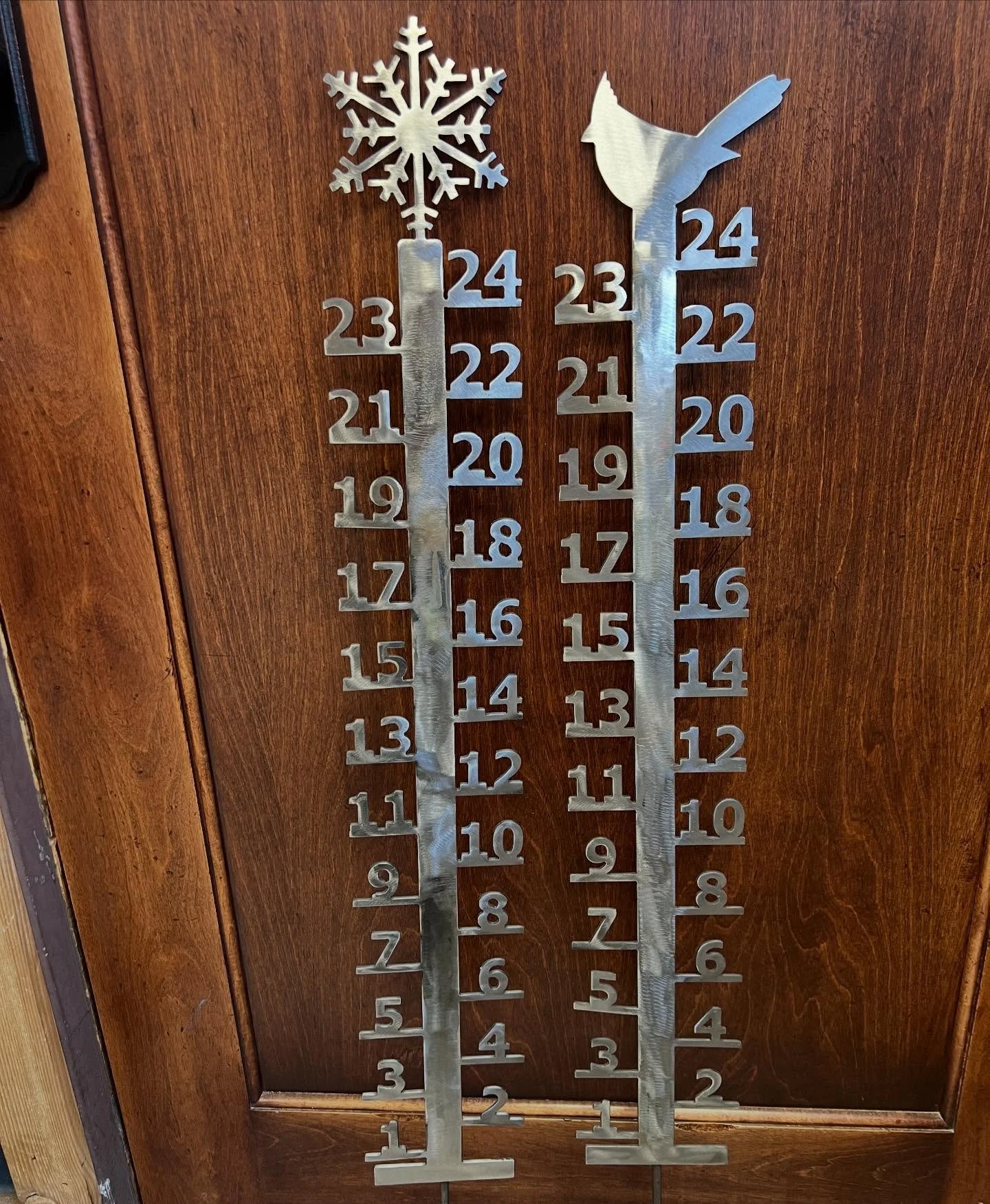 Apparently we will need these snow gauges 🤦&zwj;♀️ Wisconsin decided it was time for snow and apparently this Saturday&hellip;on one of our most important shopping days of the year. Praying it changes!