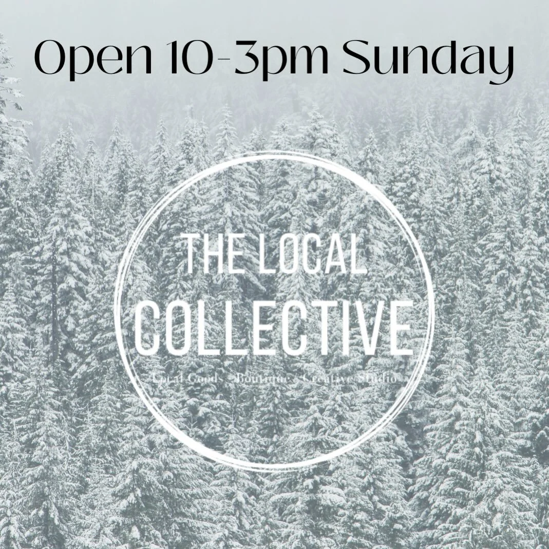 We are open 10-3pm today so please stop in and see what we have!